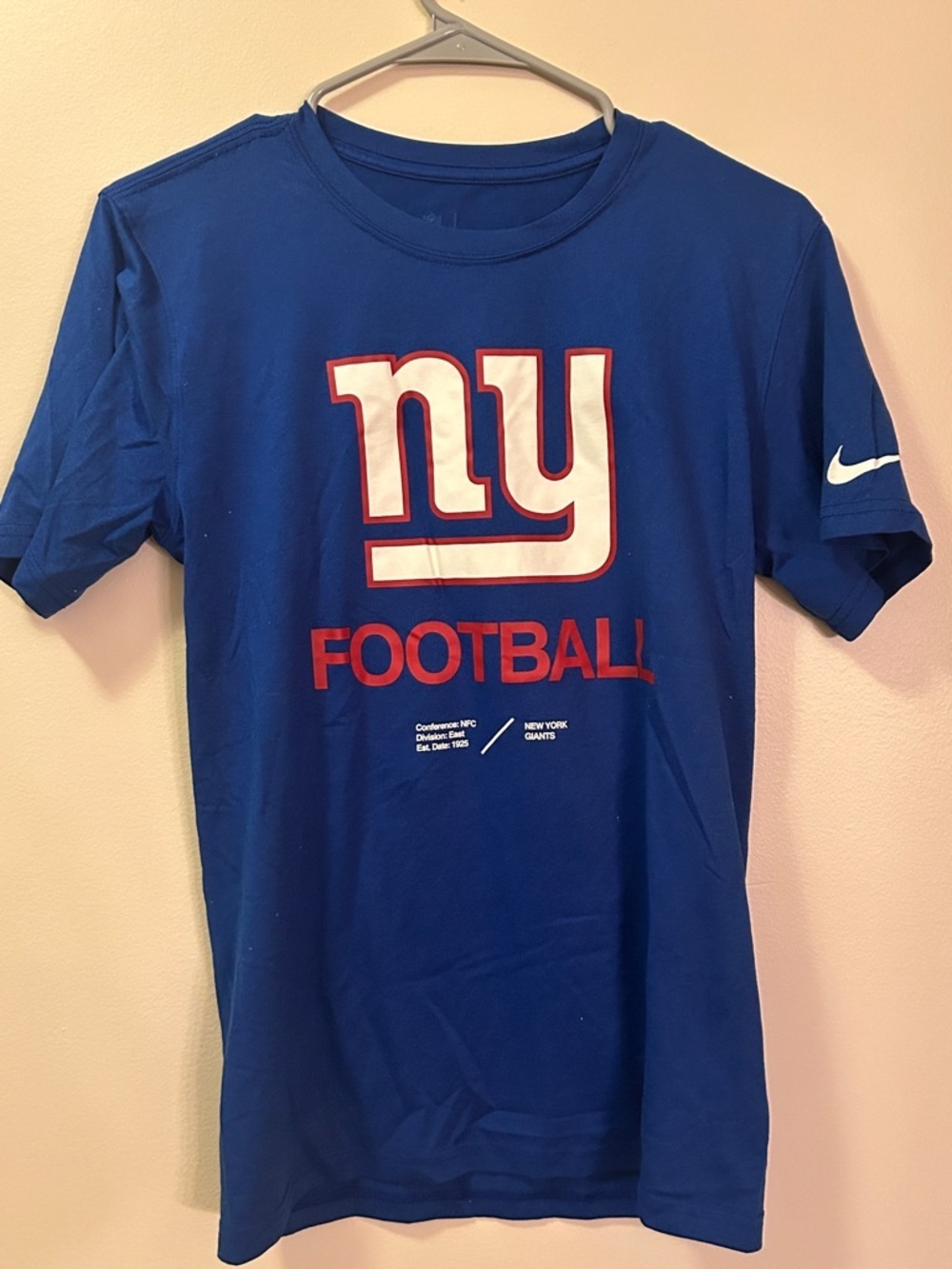 Nike Blue Dri-FIT T-Shirt Small Athletic Gym Training Tee